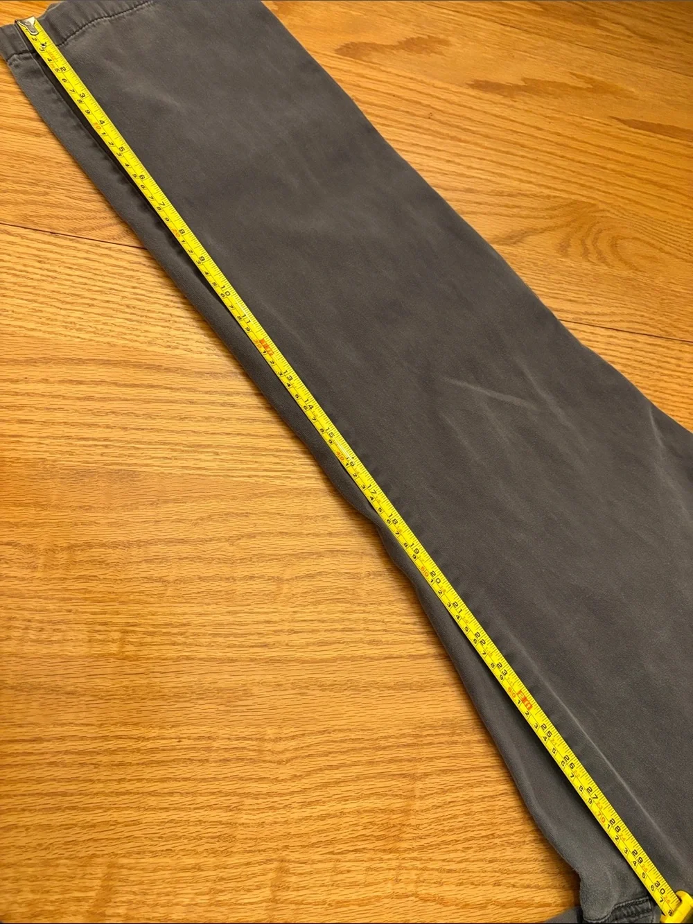 Eddie Bauer Straight-Leg Pants in Slate Gray